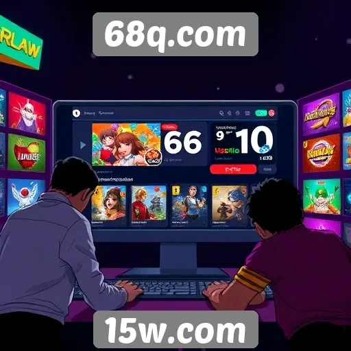 Análise da interface do 68q.com para jogadores iniciantes